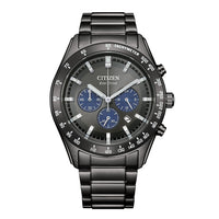 Thumbnail for Citizen Eco-Drive Chronograph Men's Watch 43mm Black Dial