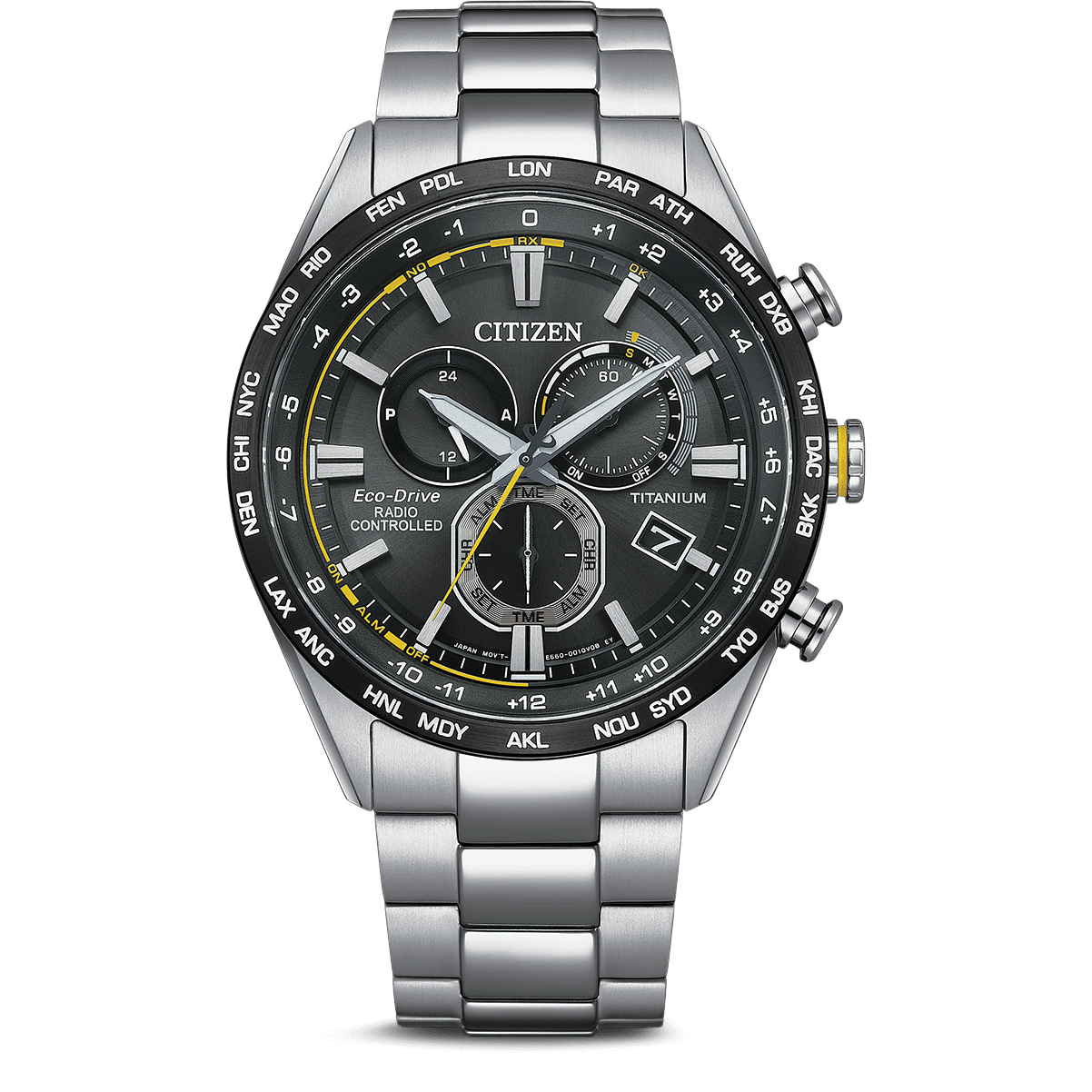Citizen eco drive radio 2025 controlled