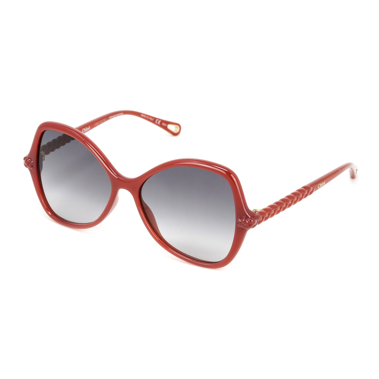 Chloé Women's Sunglasses Billie Oversized Butterfly Orange CH0001S-004 56