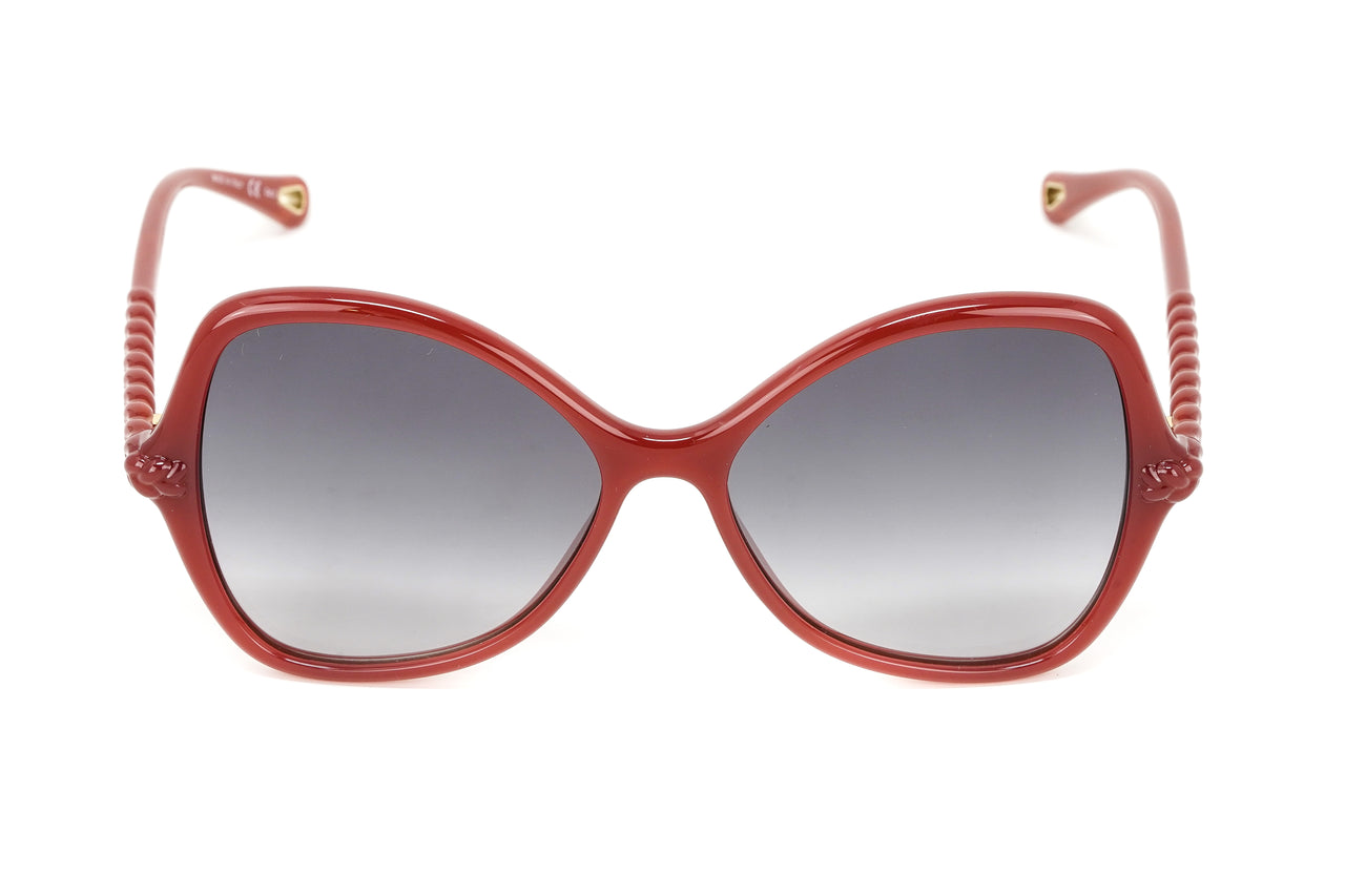 Chloé Women's Sunglasses Billie Oversized Butterfly Orange CH0001S-004 56
