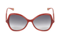 Thumbnail for Chloé Women's Sunglasses Billie Oversized Butterfly Orange CH0001S-004 56