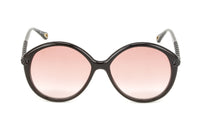 Thumbnail for Chloé Women's Sunglasses Oversized Round Brown/Orange CH0002S-001 58