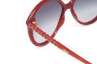 Thumbnail for Chloé Women's Sunglasses Oversized Round Orange/Grey CH0002S-004 58
