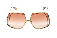 Thumbnail for Chloé Women's Sunglasses Hanah Oversized Square Tortoise/Pink CH0035S-003 62