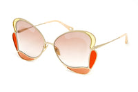 Thumbnail for Chloé Women's Sunglasses Gemma Butterfly Orange CH0048S-001 60