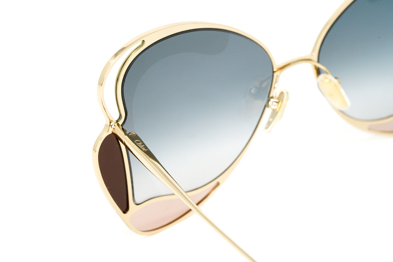 Chloé Women's Sunglasses Gemma Butterfly Grey CH0048S-002 60