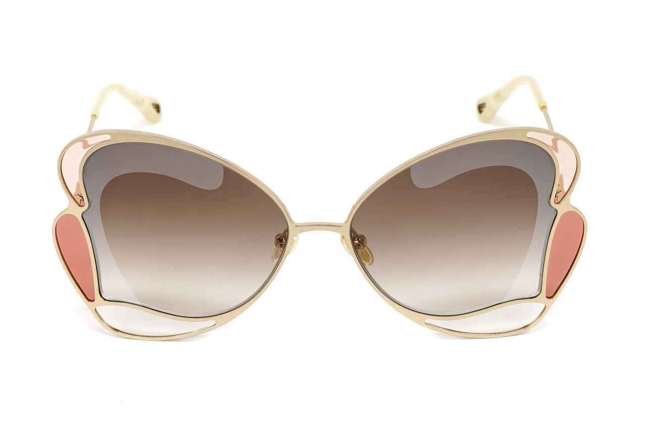 Chloé Women's Sunglasses Gemma Butterfly Brown CH0048S-003 60