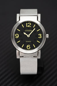 Thumbnail for Citizen Elegance Visually Impaired Analogue Quartz Men's Watch AC2200-55E
