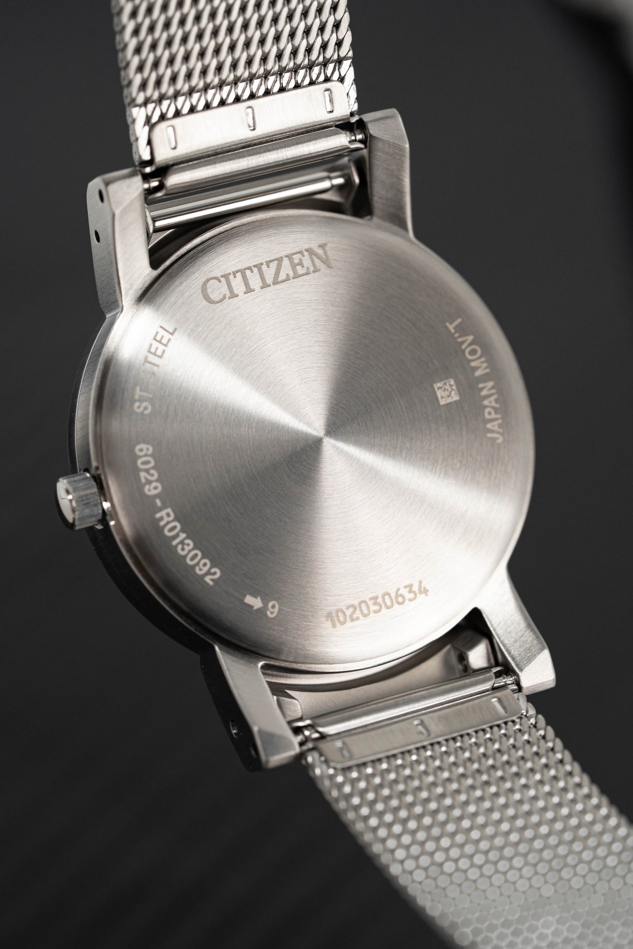 Citizen Elegance Visually Impaired Analogue Quartz Men's Watch AC2200-55E