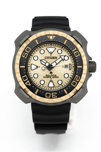 Thumbnail for Citizen Eco-Drive Diver Marine Promaster Gold Men's Watch BN0226-10P