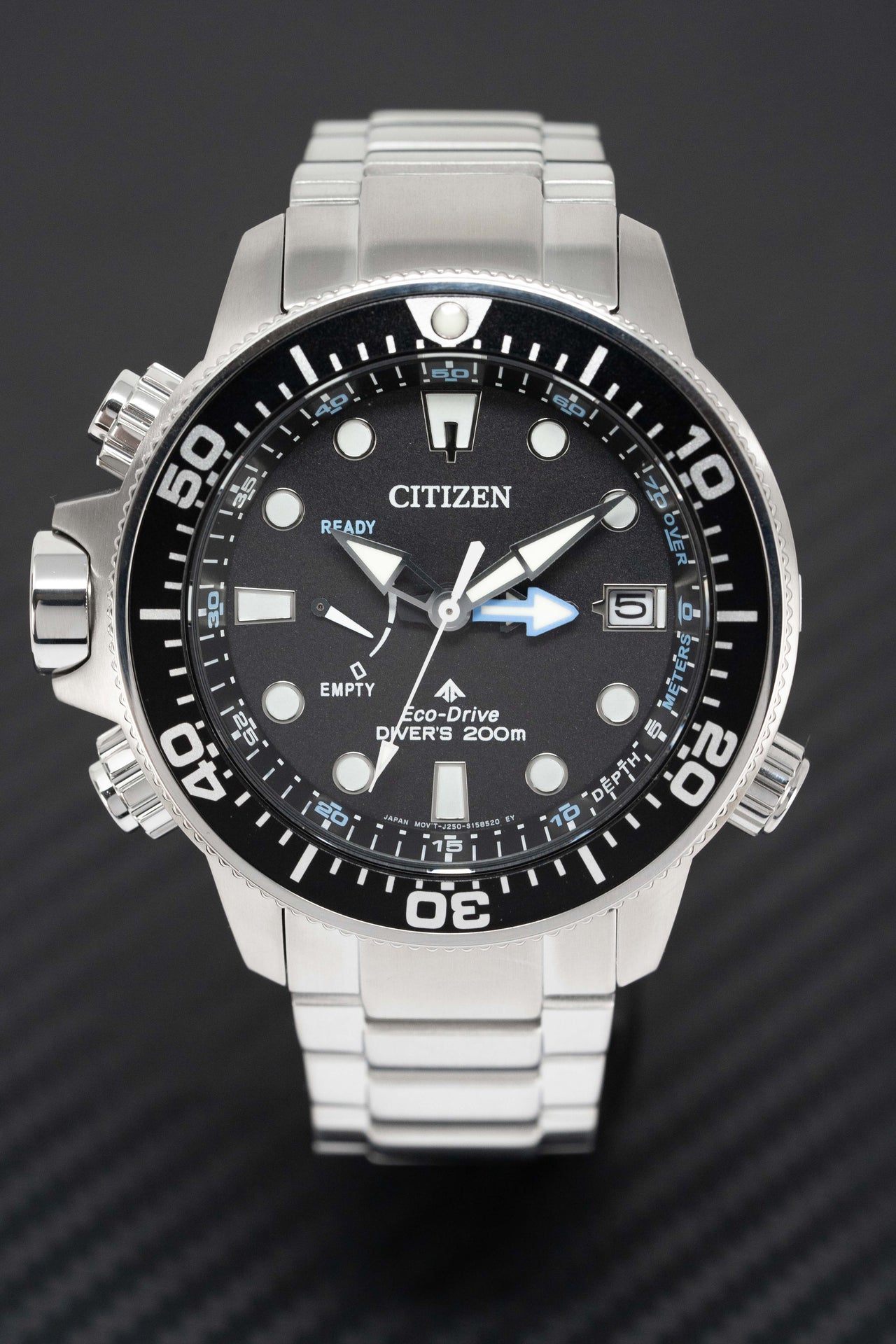 Citizen Eco-Drive Diver Marine Promaster Men's Watch Black BN2031-85E