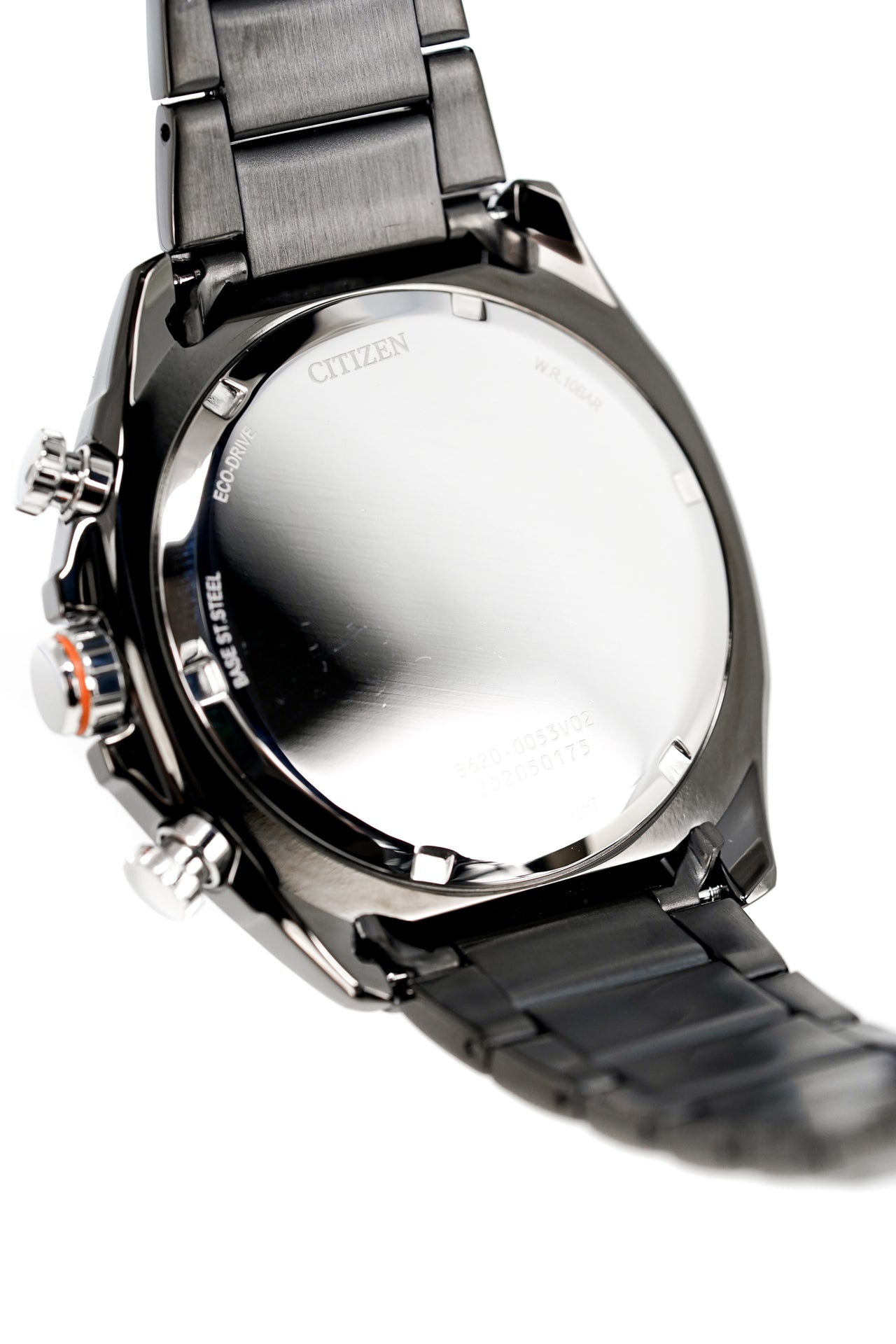 Citizen Eco-Drive Chronograph Black PVD Men's Watch CA4567-82H