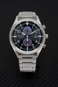 Black Watches & Eco-Drive Men\'s Citizen CA7028-81E – Chronograph Crystals Watch