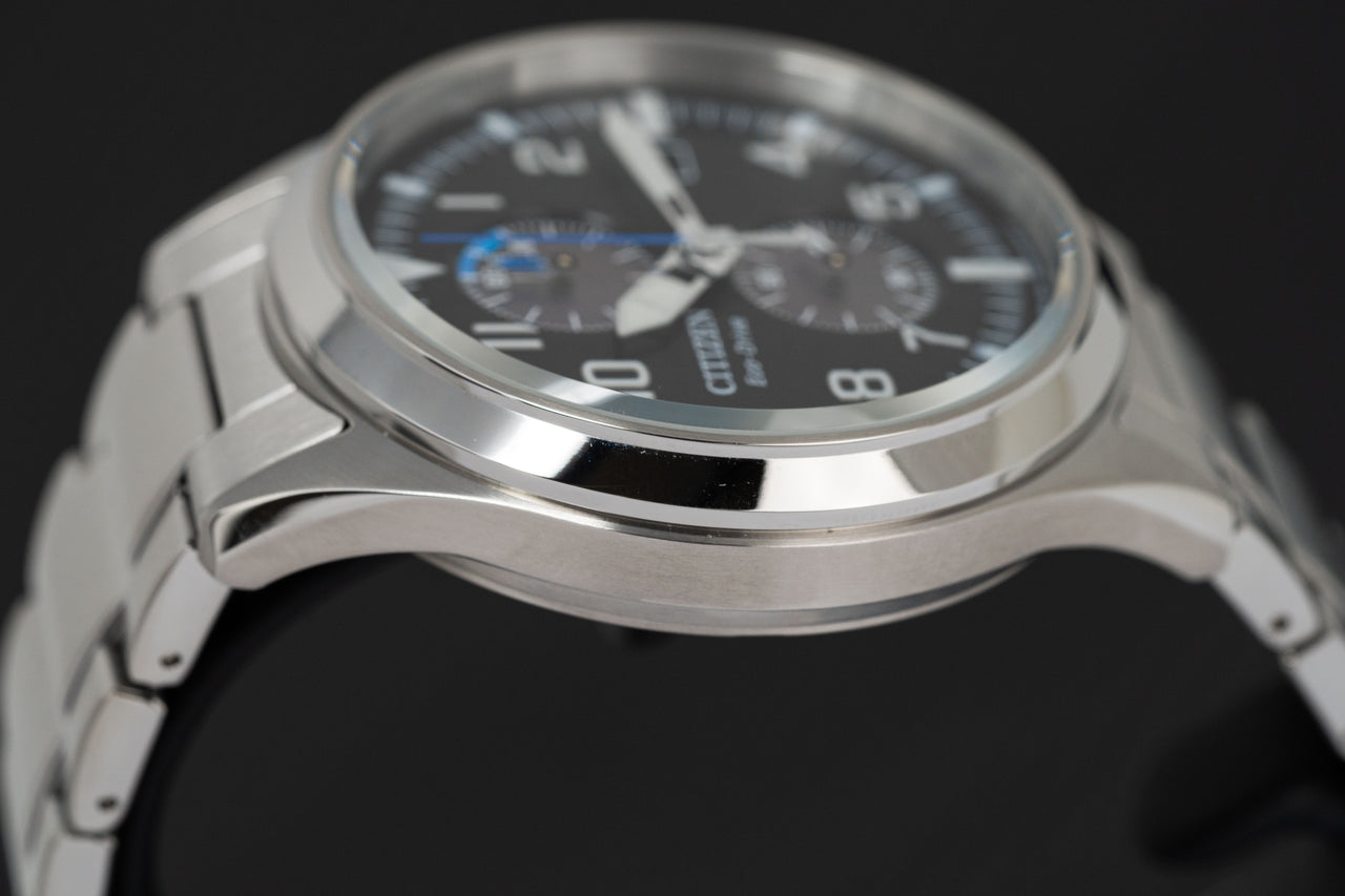 Citizen Eco-Drive Chronograph Men\'s Watch Black CA7028-81E – Watches &  Crystals | Solaruhren