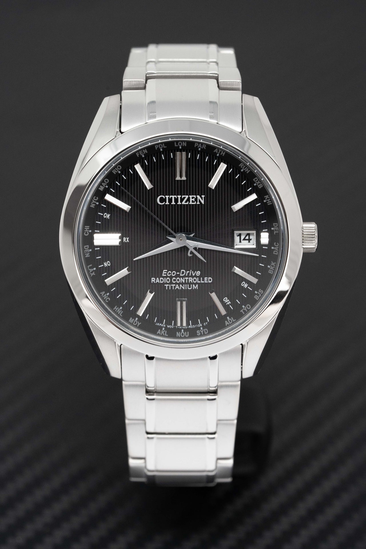 Citizen Eco-Drive Radio Controlled Men's Watch Black CB0260-81E