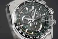Thumbnail for Citizen Eco-Drive Radio Controlled Green Men's Watch CB5914-89X