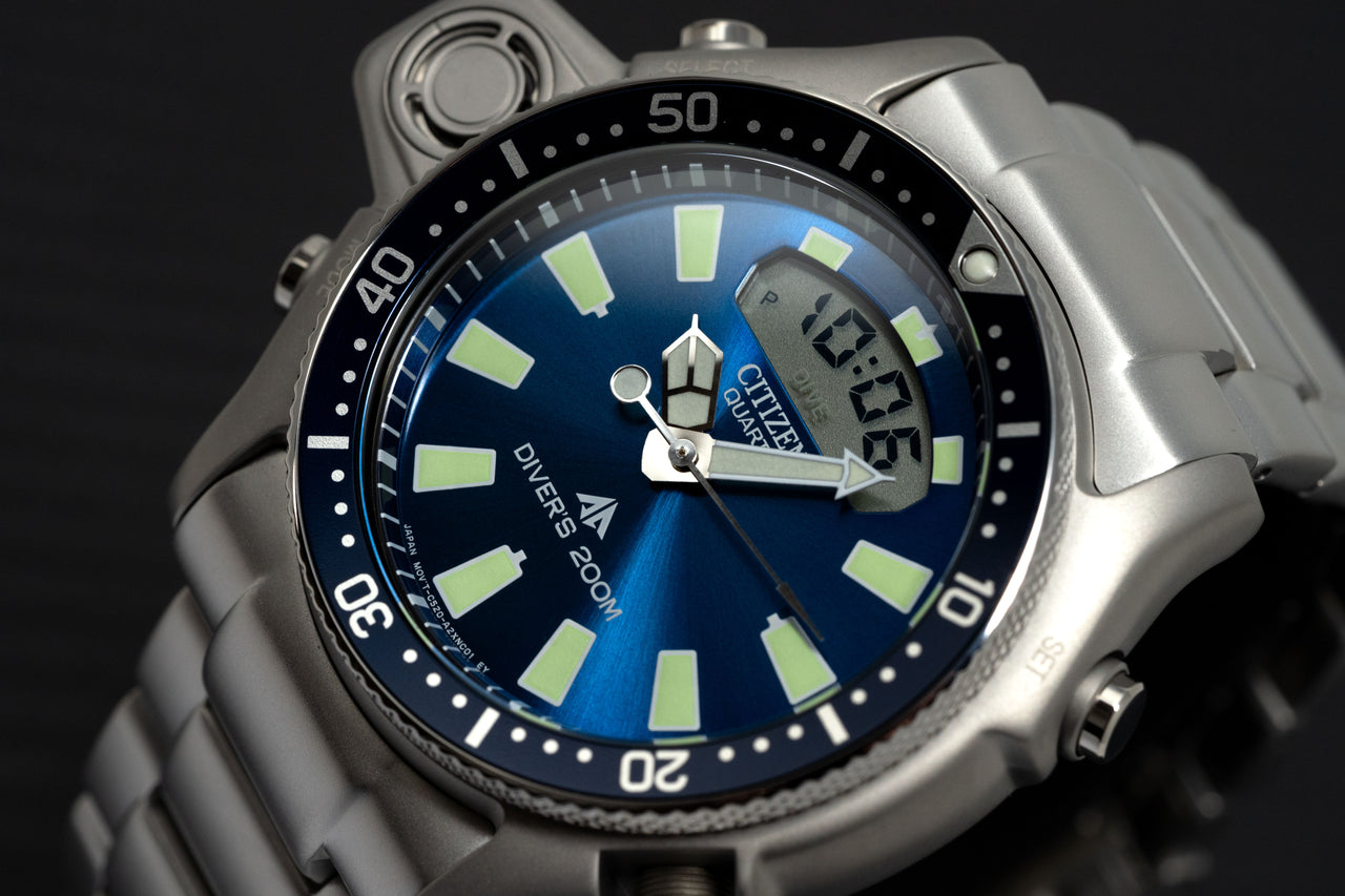 Citizen Eco-Drive Marine Promaster Blue Men's Watch JP2000-67L