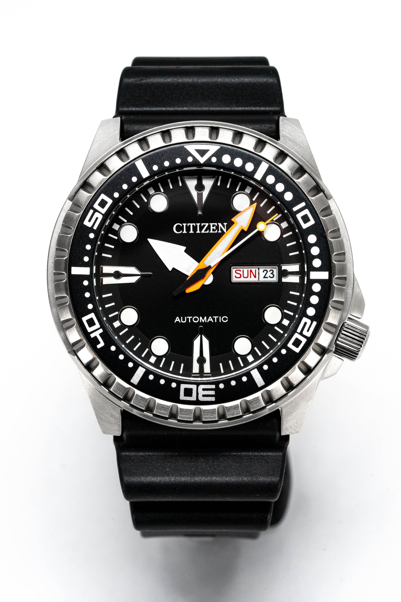 Citizen Men\'s Watch Mechanical Automatic – Watches Crystals Black NH8380-15E 