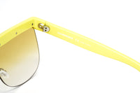 Thumbnail for Courrèges Women's Sunglasses Oversized Flat Top Yellow CL1901-003 66