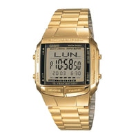 Thumbnail for Casio Vintage Databank 38mm Gold Men's Digital Watch DB-360G-9ADF