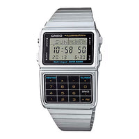 Thumbnail for Casio Vintage Databank 47mm Silver Unisex Digital Watch DBC-611-1DF
