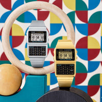 Thumbnail for Casio Vintage Databank 47mm Silver Unisex Digital Watch DBC-611-1DF