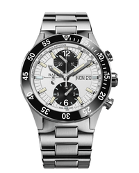 Thumbnail for Ball Men's Watch Roadmaster Rescue Chronograph White DC3030C-S-WHBK