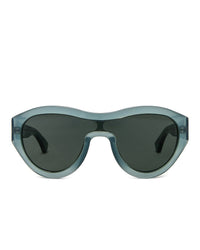 Thumbnail for Dries Van Noten x Linda Farrow Blue Sunglasses DVN49C7SUN