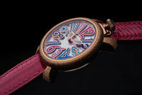 Thumbnail for GaGà Milano Watch Ladies Watch Manuale 35mm Fuchsia Frozen IP Rose Gold