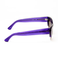Thumbnail for Dries Van Noten x Linda Farrow Purple Sunglasses DVN100C3SUN