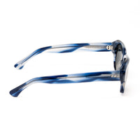 Thumbnail for Dries Van Noten x Linda Farrow Blue/White Sunglasses DVN124C3SUN