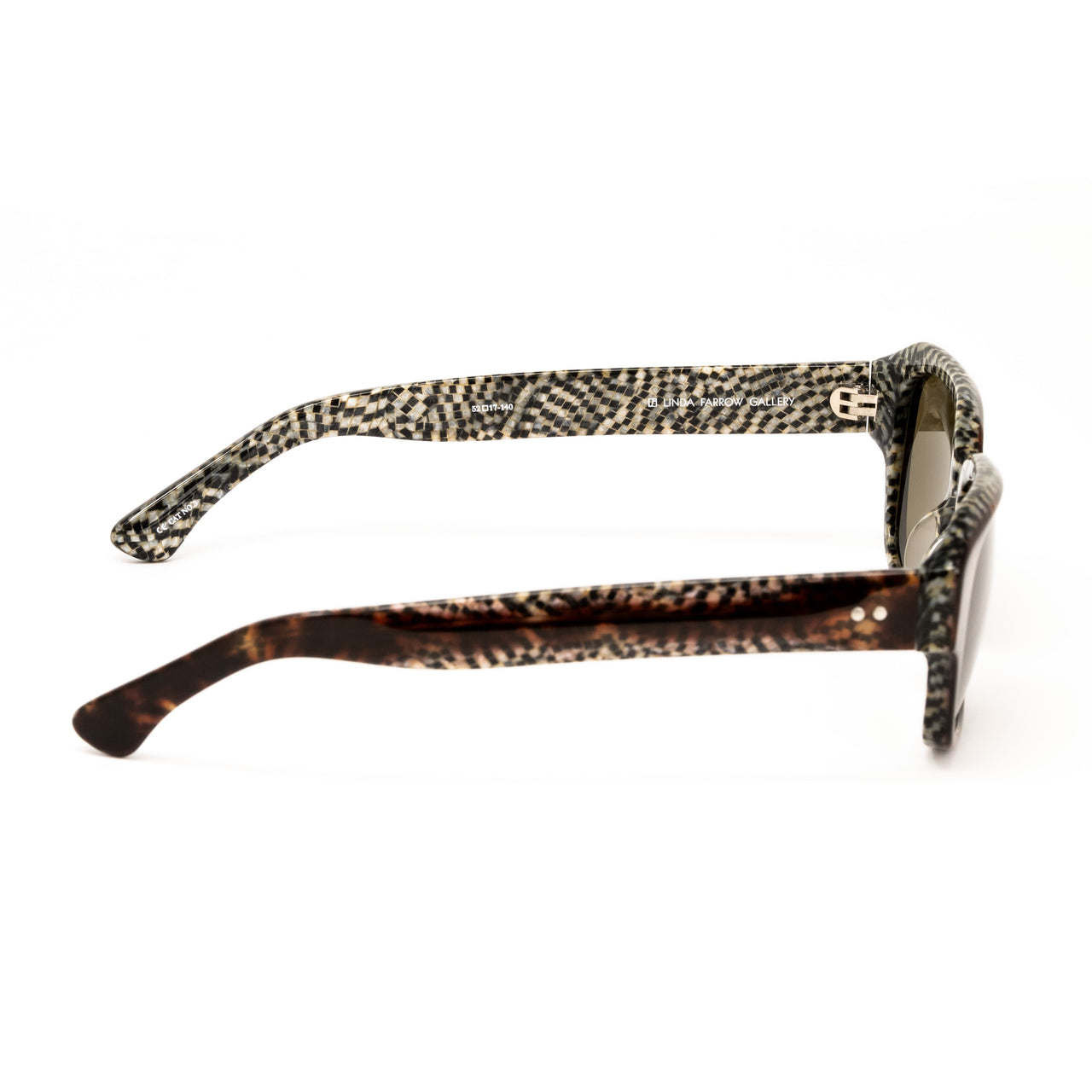 Dries Van Noten x Linda Farrow Mosaic Sunglasses DVN124C8SUN