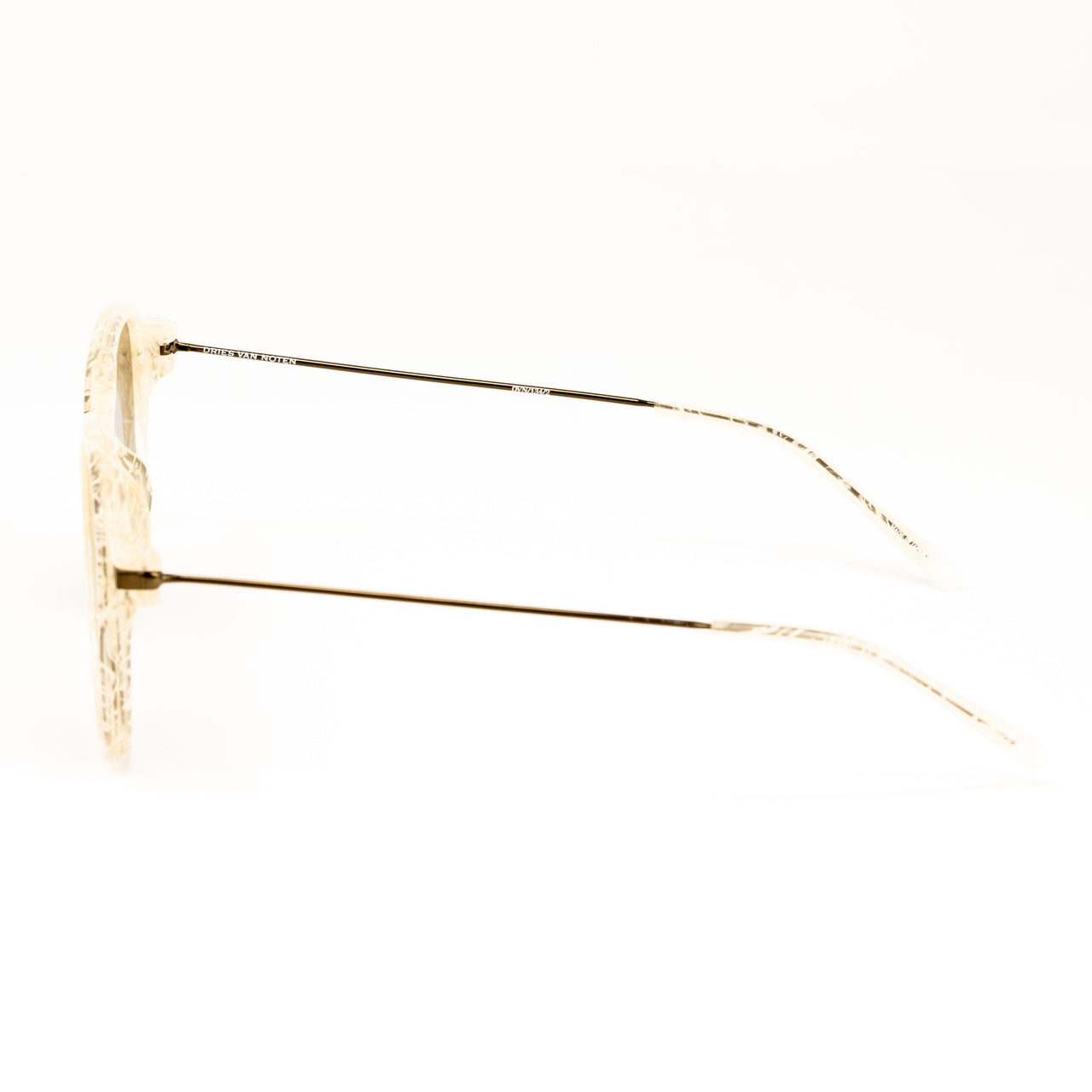 Dries Van Noten x Linda Farrow Marbled Sunglasses DVN134C2SUN