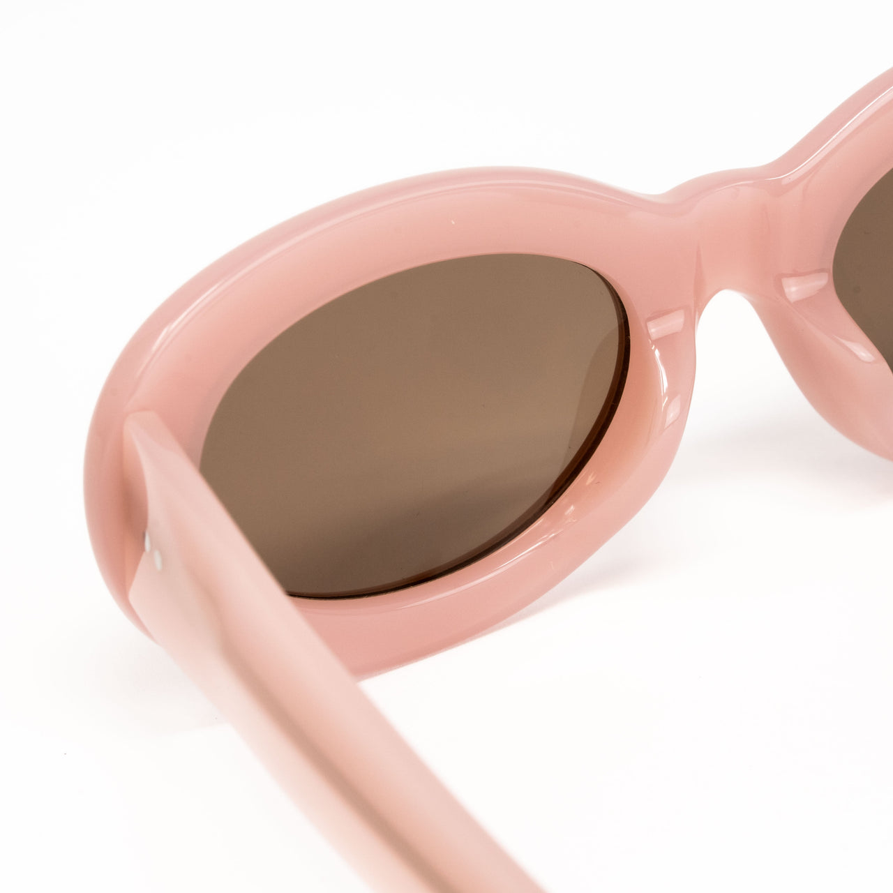 Dries Van Noten x Linda Farrow Pink Sunglasses DVN135C6SUN
