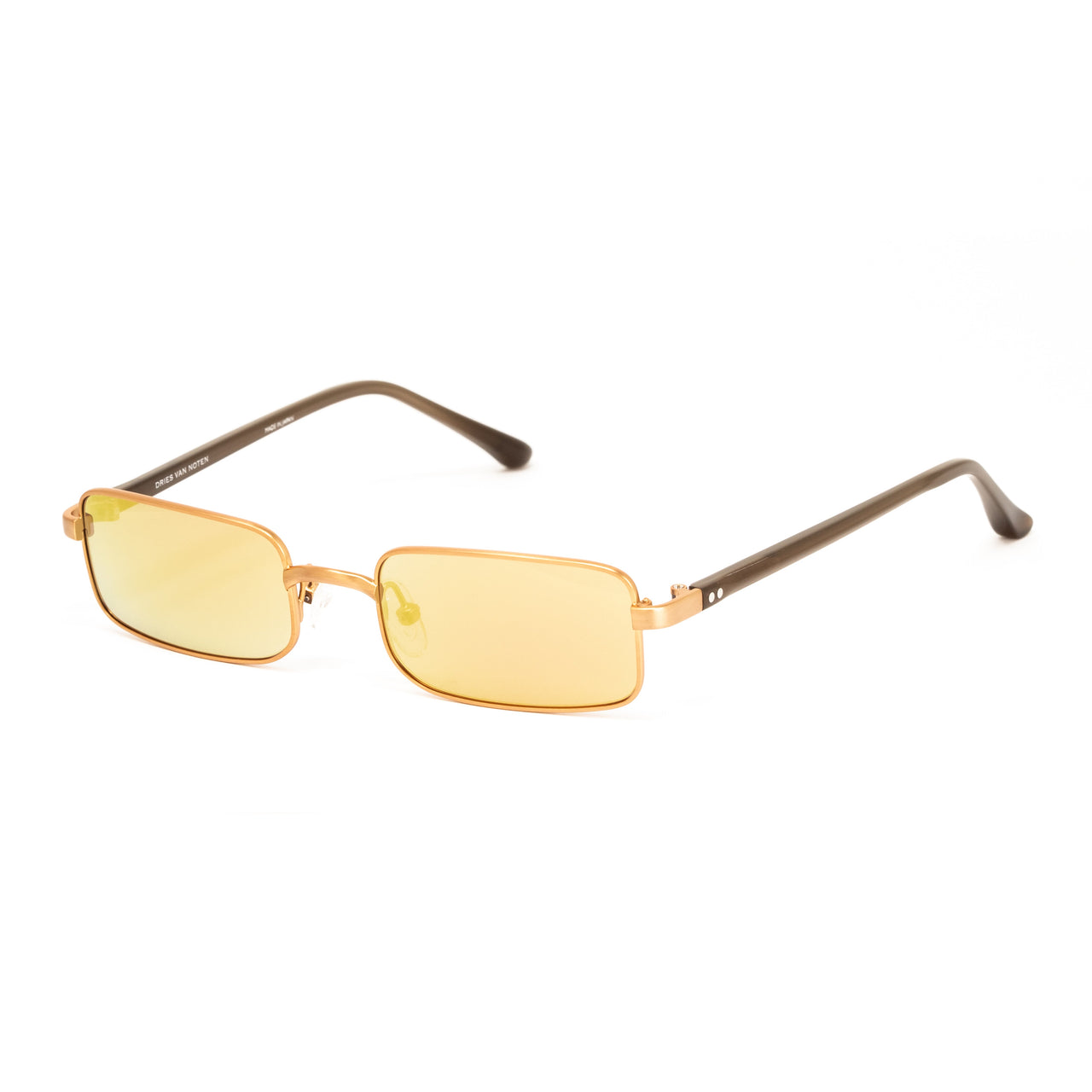 Dries Van Noten x Linda Farrow Gold Sunglasses DVN139C4SUN