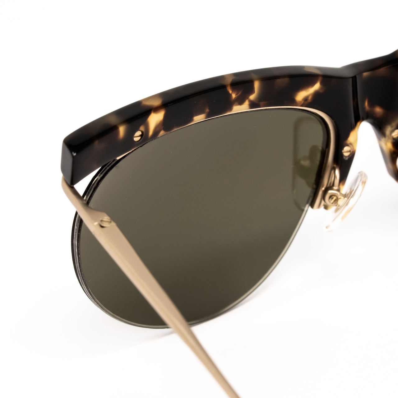 Dries Van Noten x Linda Farrow Tortoiseshell Sunglasses DVN150C1SUN