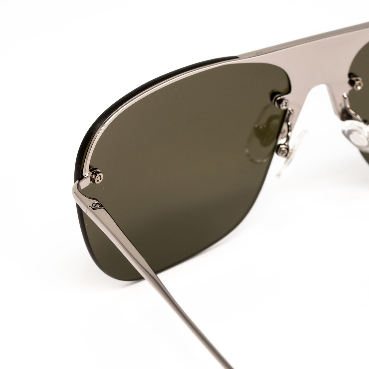 Dries Van Noten x Linda Farrow Green Sunglasses DVN151C1SUN