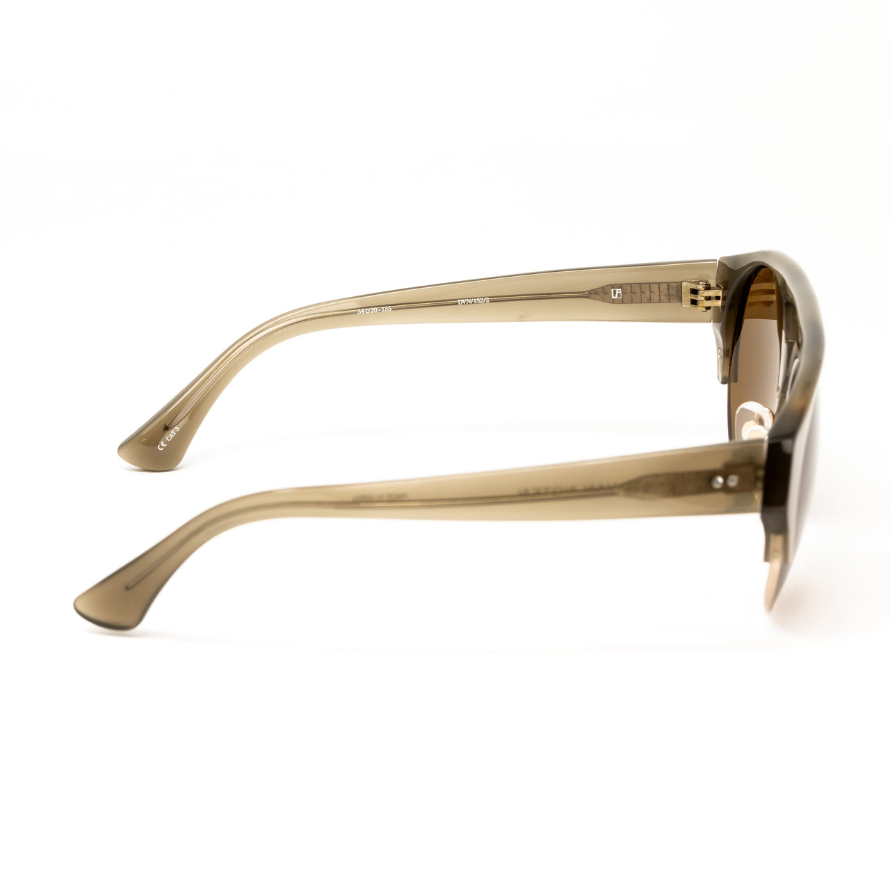 Dries Van Noten x Linda Farrow Olive Sunglasses DVN152C2SUN