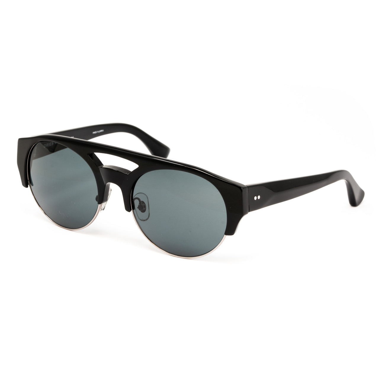 Dries Van Noten x Linda Farrow Black Sunglasses DVN152C4SUN