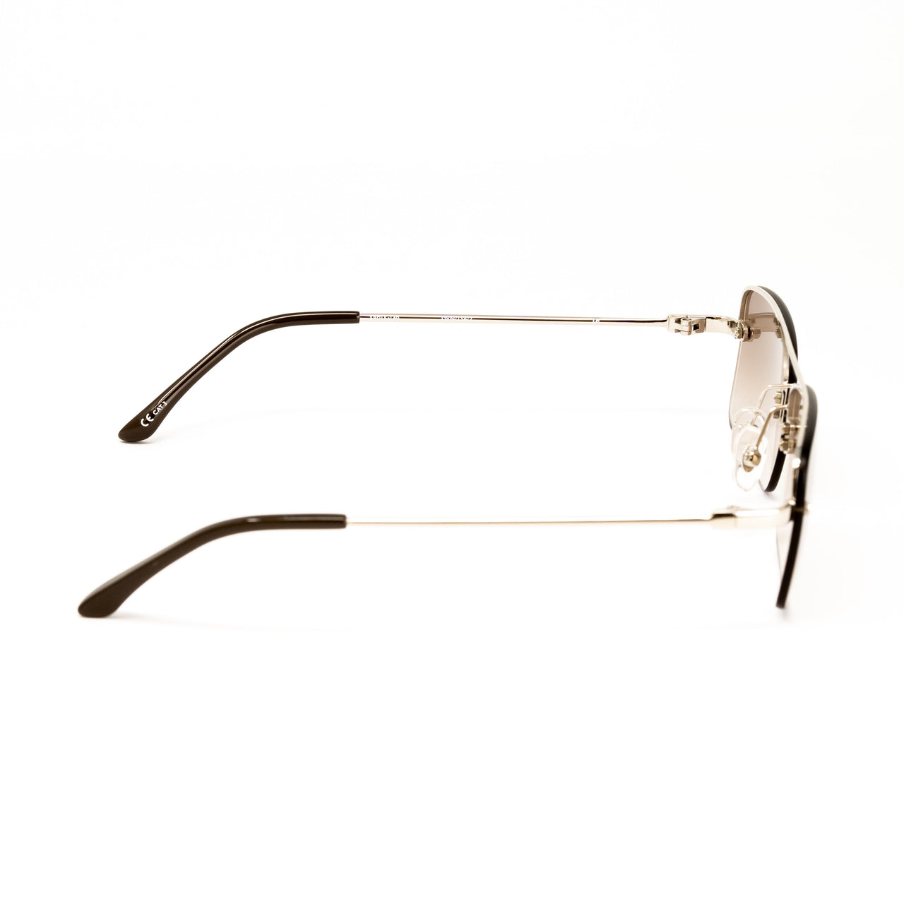 Dries Van Noten x Linda Farrow Brown Sunglasses DVN156C2SUN