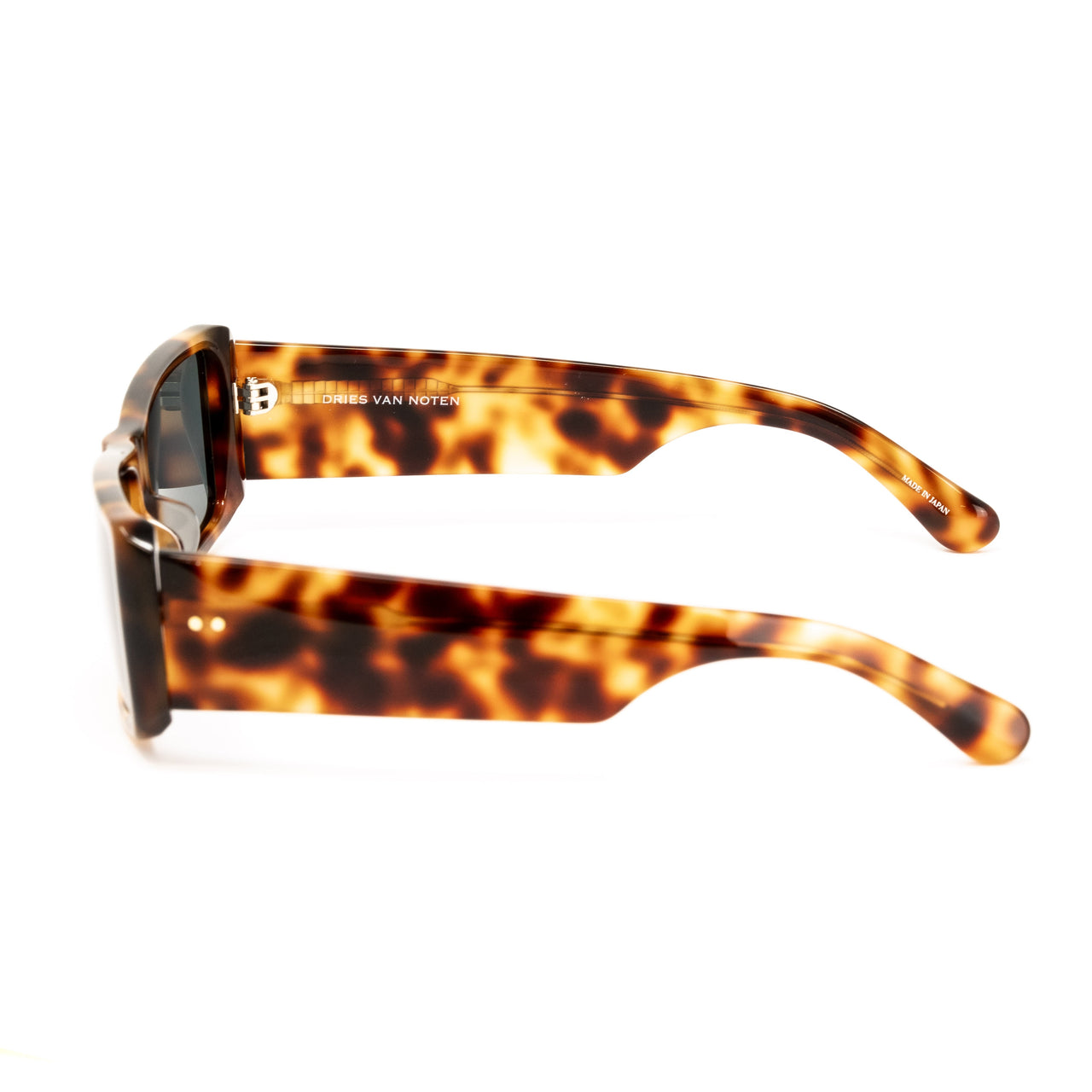 Dries Van Noten x Linda Farrow Tortoiseshell Sunglasses DVN157C5SUN