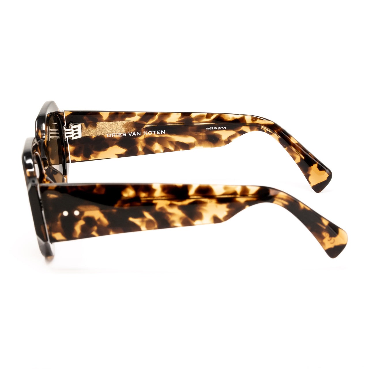 Dries Van Noten x Linda Farrow Tortoiseshell Sunglasses DVN174C6SUN
