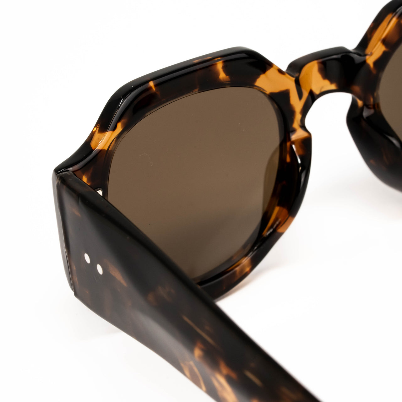 Dries Van Noten x Linda Farrow Tortoiseshell Sunglasses DVN174C6SUN