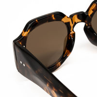 Thumbnail for Dries Van Noten x Linda Farrow Tortoiseshell Sunglasses DVN174C6SUN