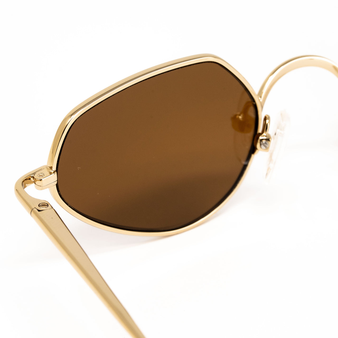 Dries Van Noten x Linda Farrow Gold Sunglasses DVN176C4SUN