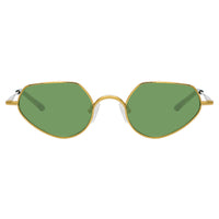 Thumbnail for Dries Van Noten Ladies Cat Eye Green Sunglasses DVN176C5SUN