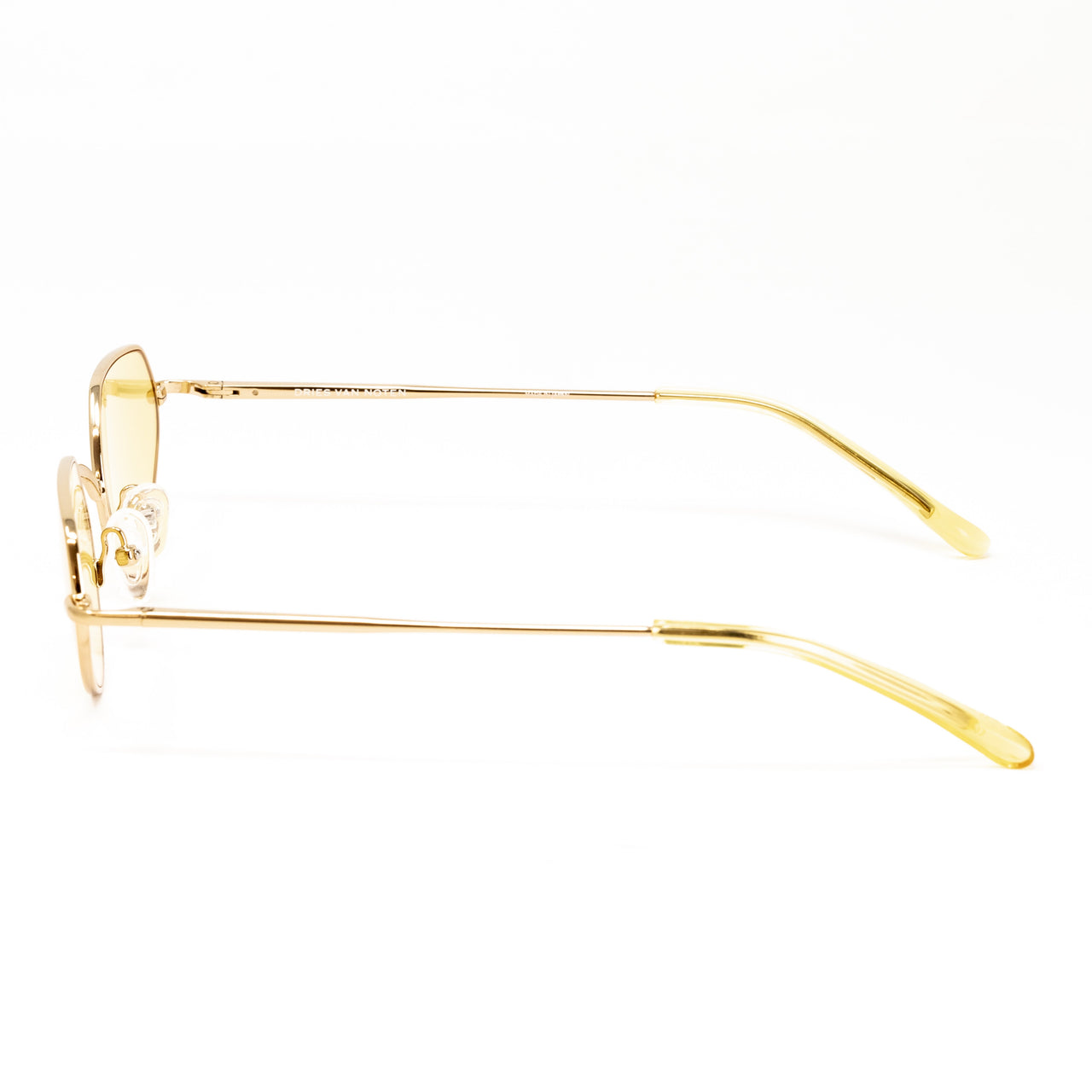 Dries Van Noten x Linda Farrow Gold Sunglasses DVN176C6SUN