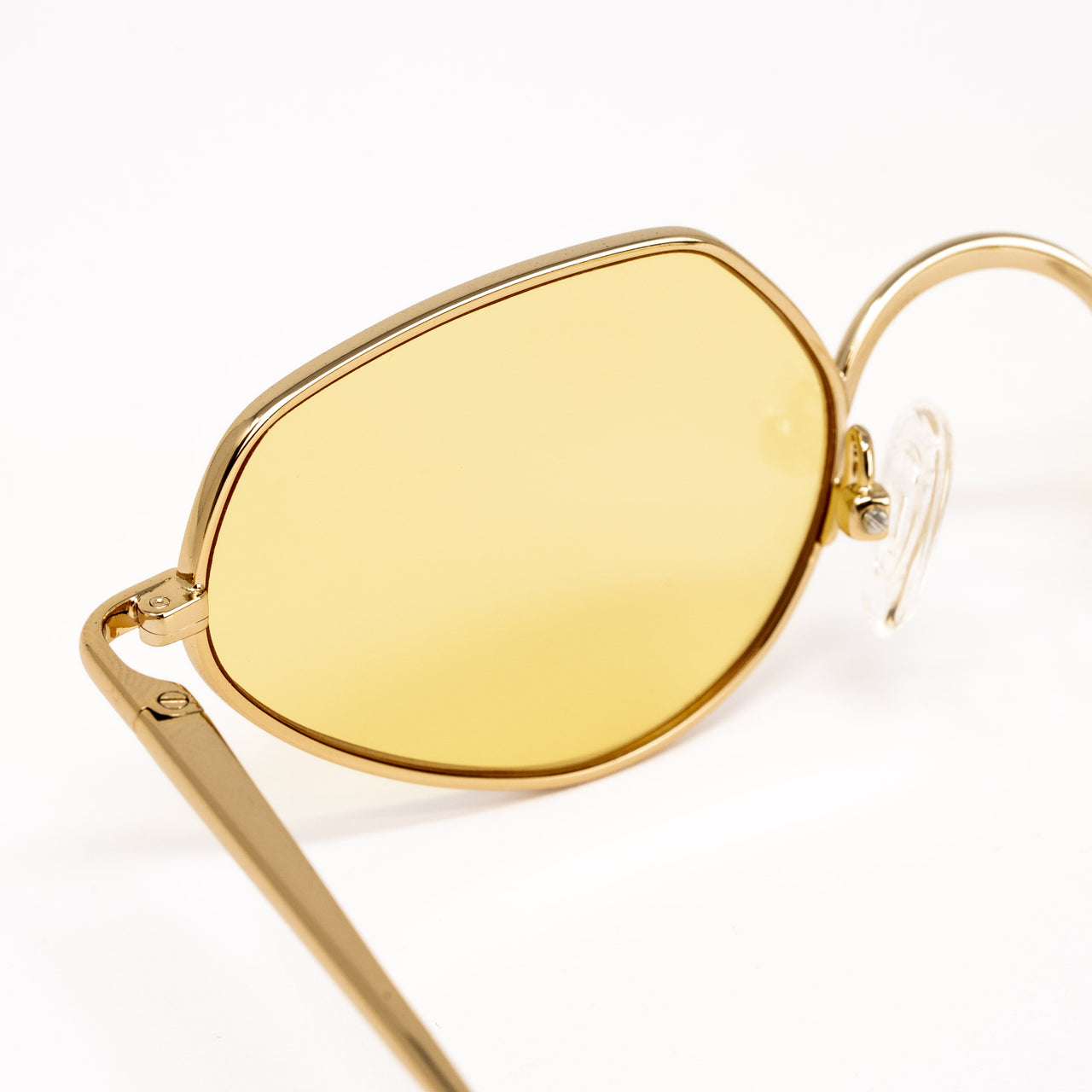 Dries Van Noten x Linda Farrow Gold Sunglasses DVN176C6SUN
