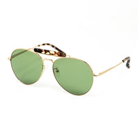 Thumbnail for Dries Van Noten x Linda Farrow Green Sunglasses DVN187C5SUN