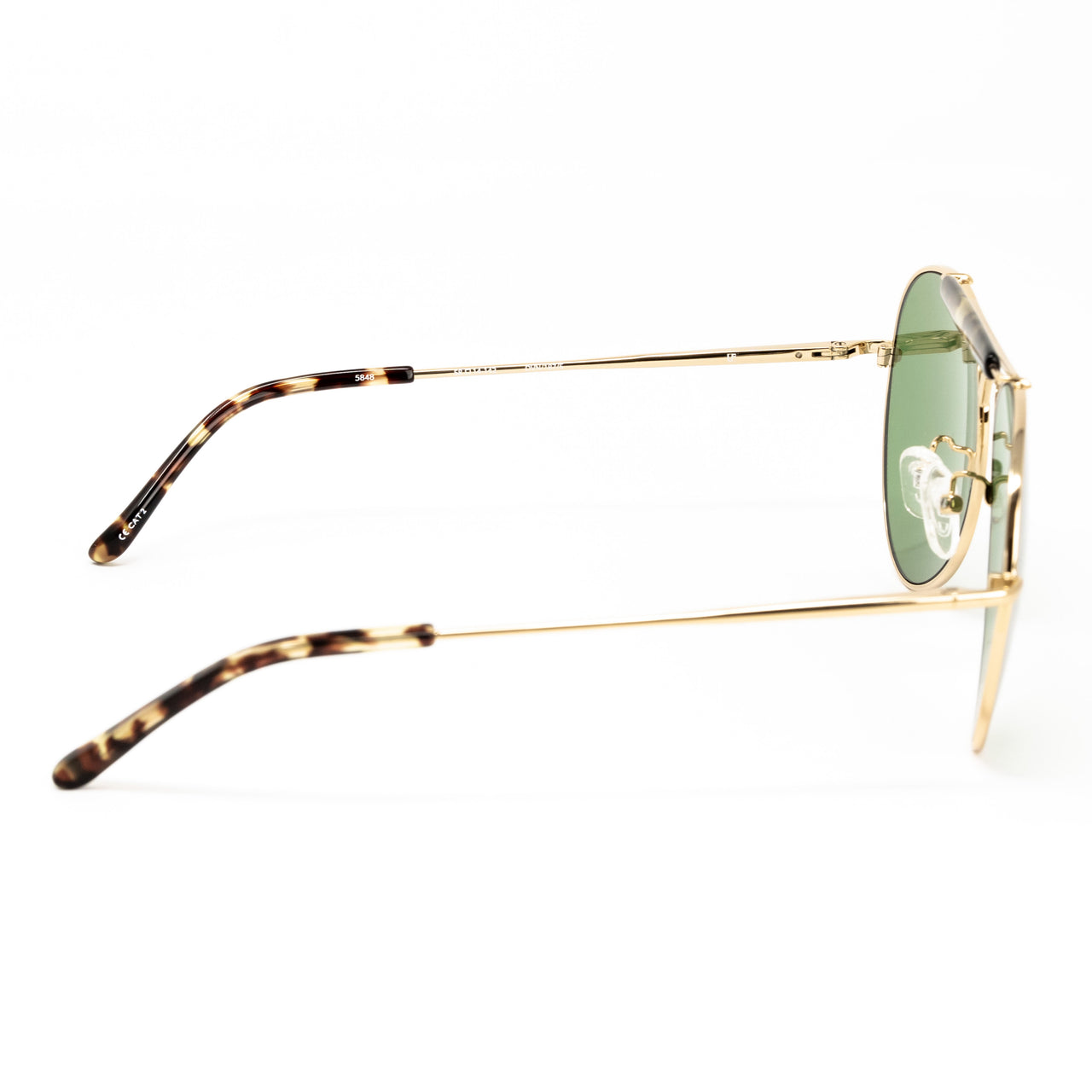 Dries Van Noten x Linda Farrow Green Sunglasses DVN187C5SUN